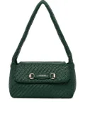 GUESS USA Francy woven leather shoulder bag - Green