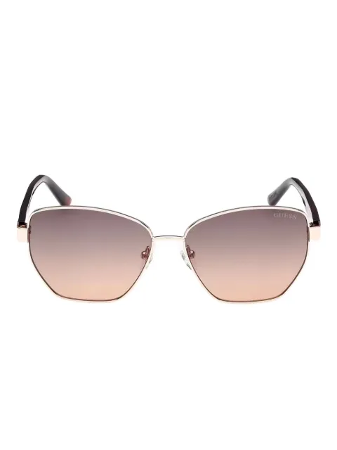 GUESS EYEWEAR geometric-frame sunglasses