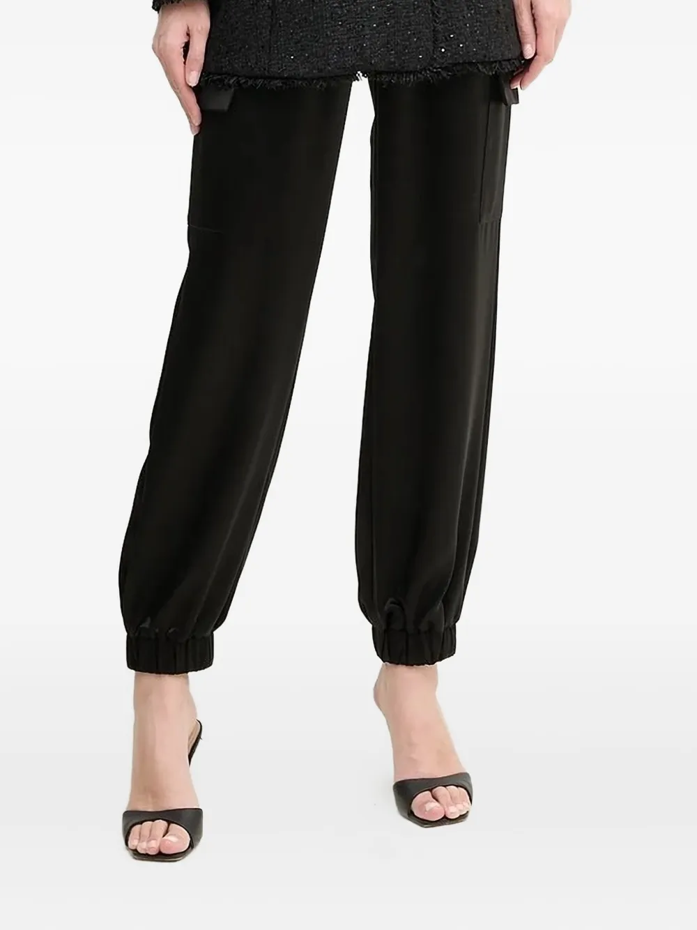 GUESS USA Marzia cargo broek Zwart