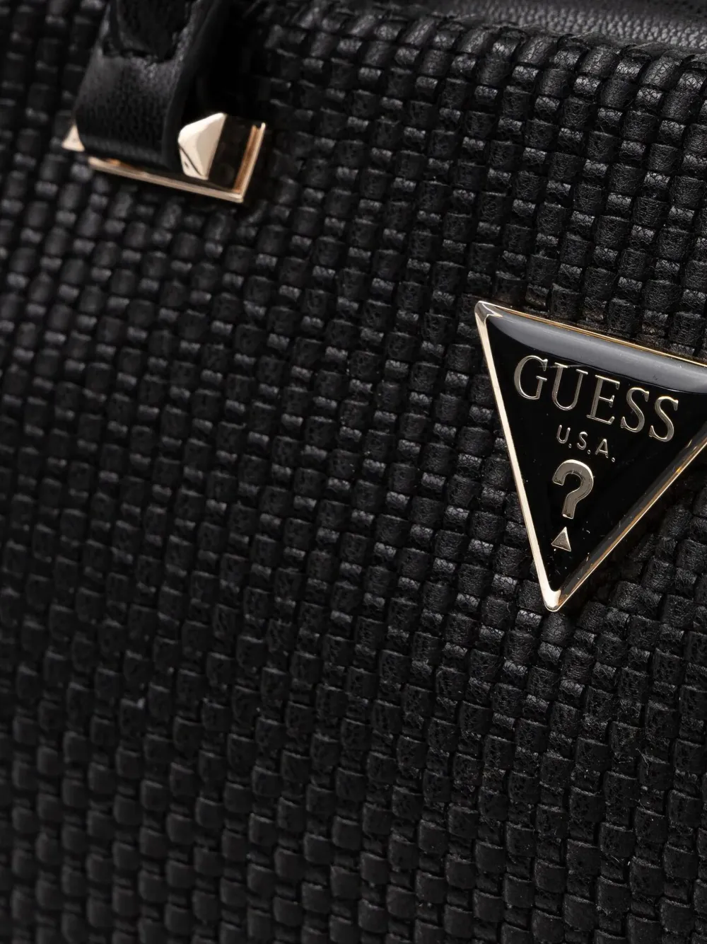 GUESS USA Heuptas met logoplakkaat Zwart