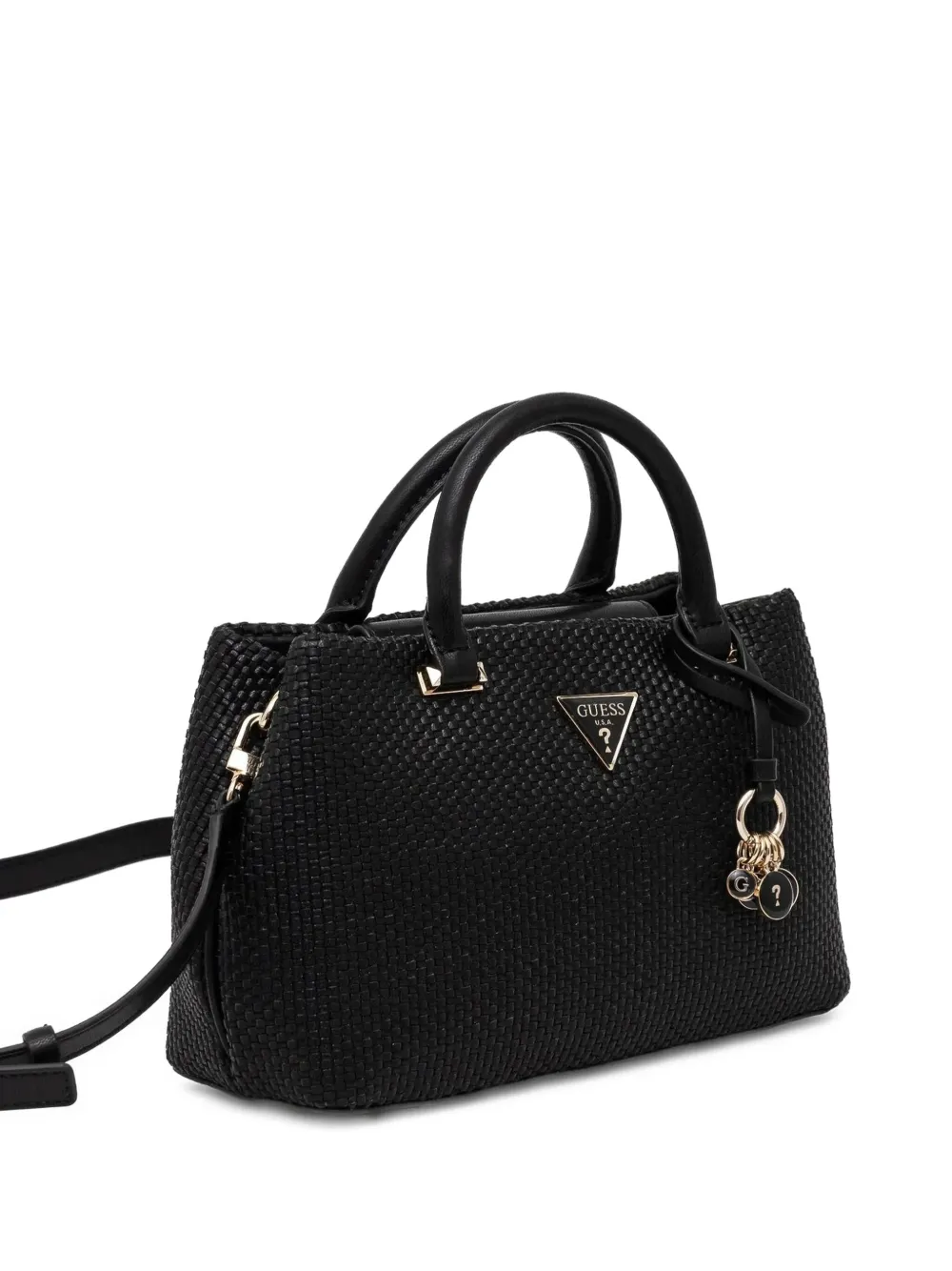 GUESS USA Heuptas met logoplakkaat Zwart