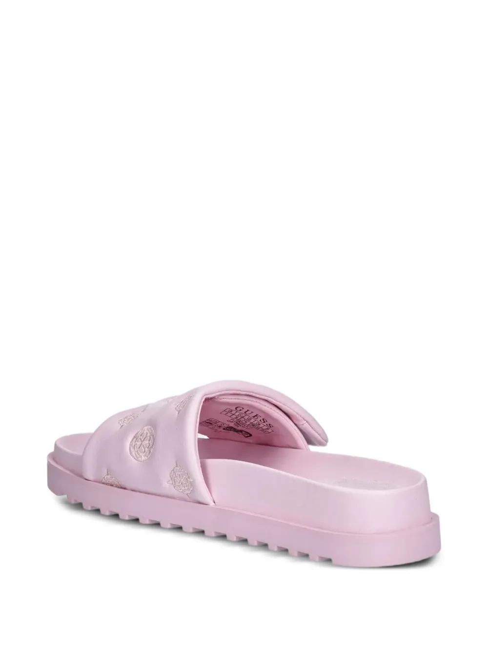 GUESS USA Sandalen met logo-reliëf Roze