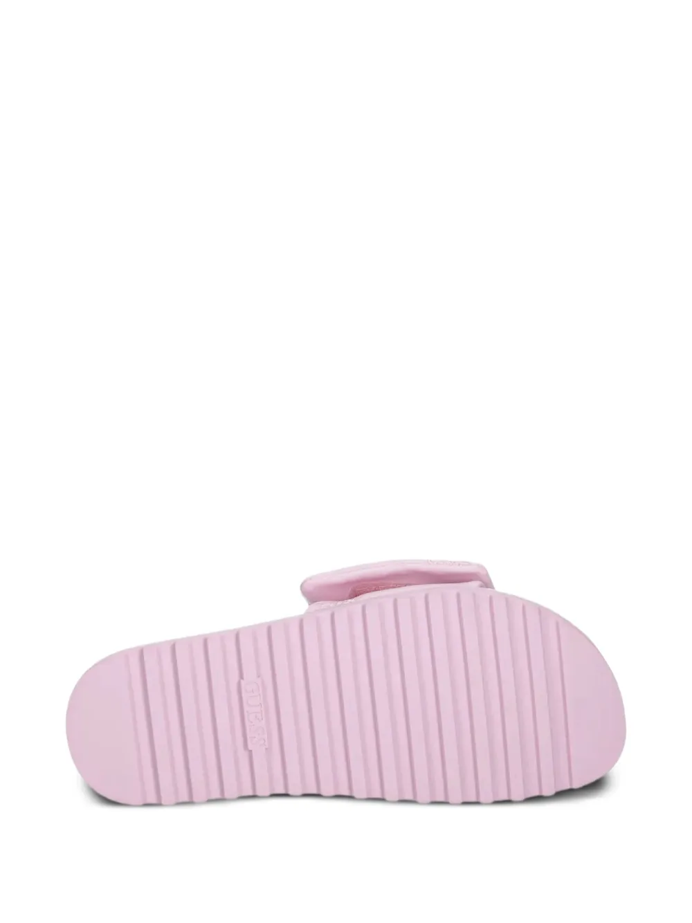 GUESS USA Sandalen met logo-reliëf Roze