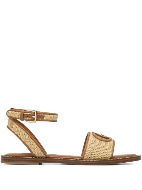 GUESS USA braided-strap flat sandals