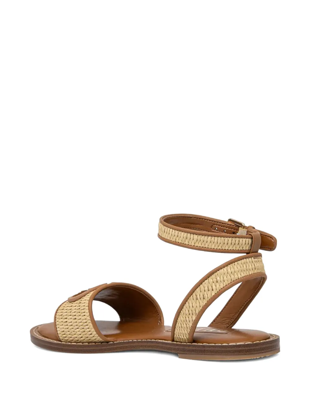 Guess Usa Braided-strap Flat Sandals