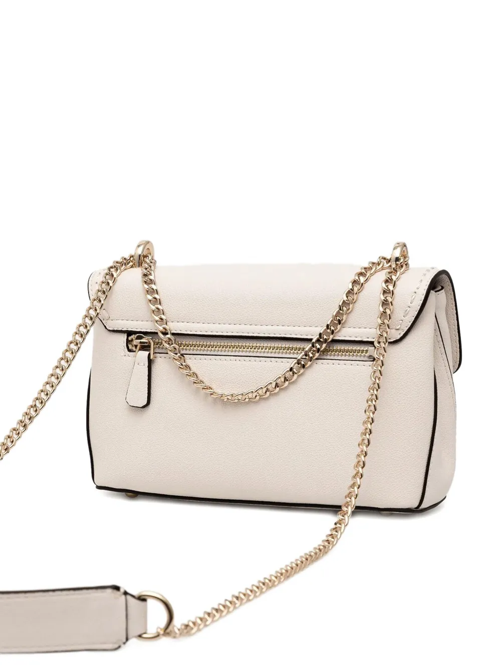 GUESS USA Nastra crossbody bag Beige