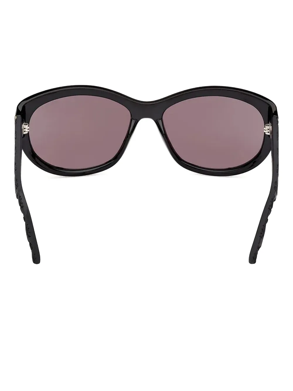 GUESS EYEWEAR Zonnebril met ovaal montuur Zwart