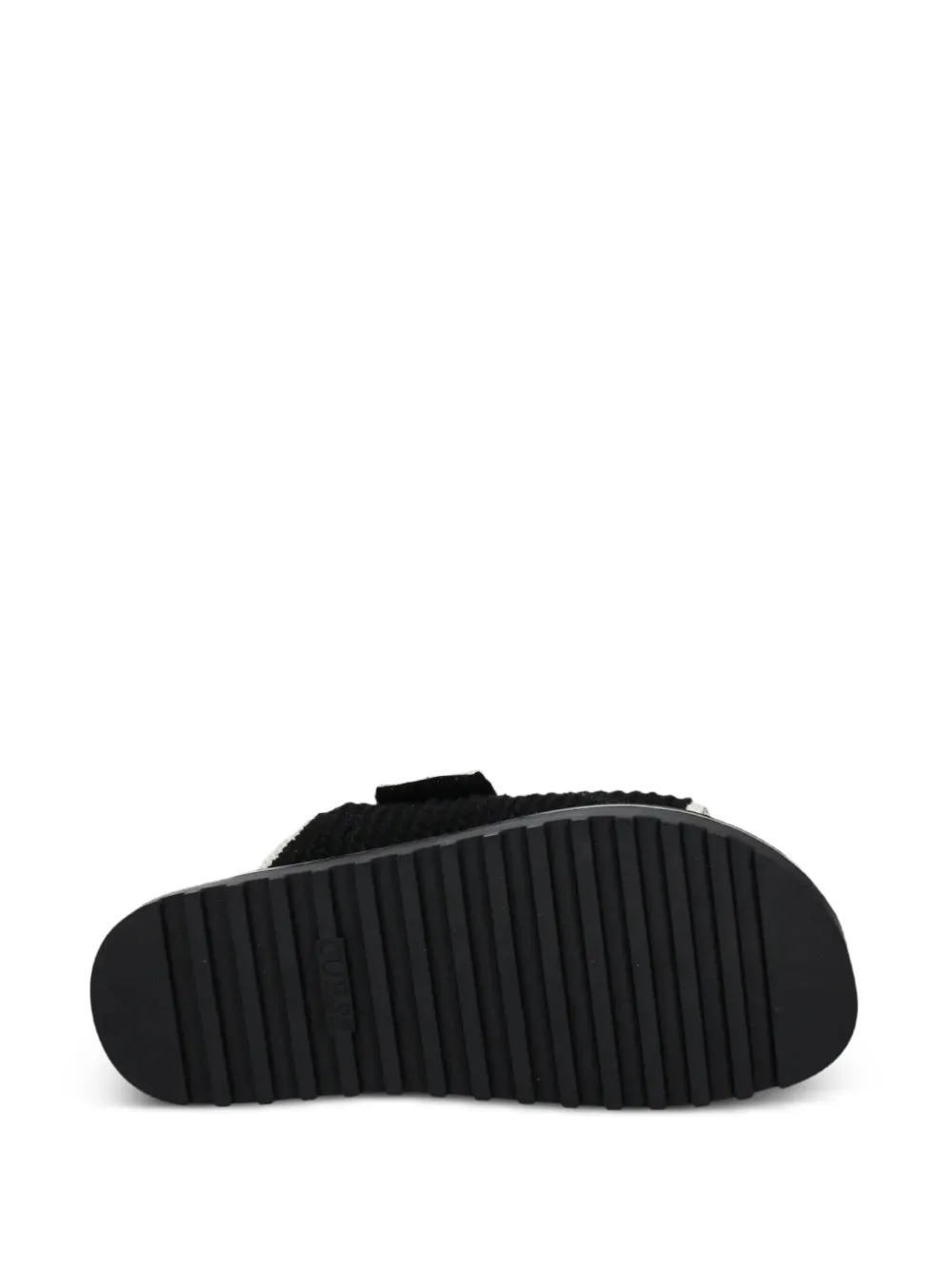 GUESS USA Slippers met klittenband Zwart