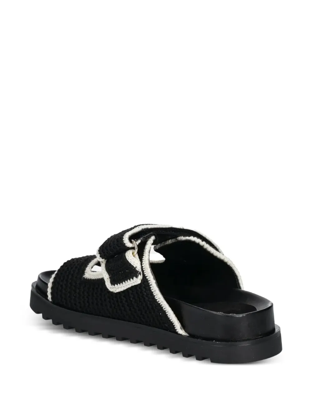 GUESS USA Slippers met klittenband Zwart