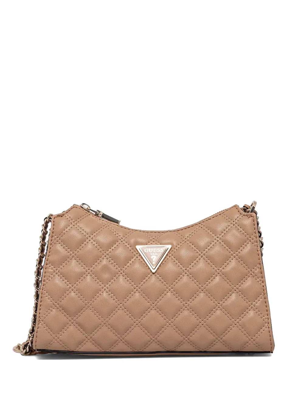GUESS USA Giully quilted shoulder bag | Neutrals | Image 1