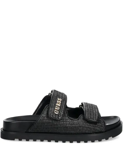 GUESS USA Fadeliza woven-strap flat sandals