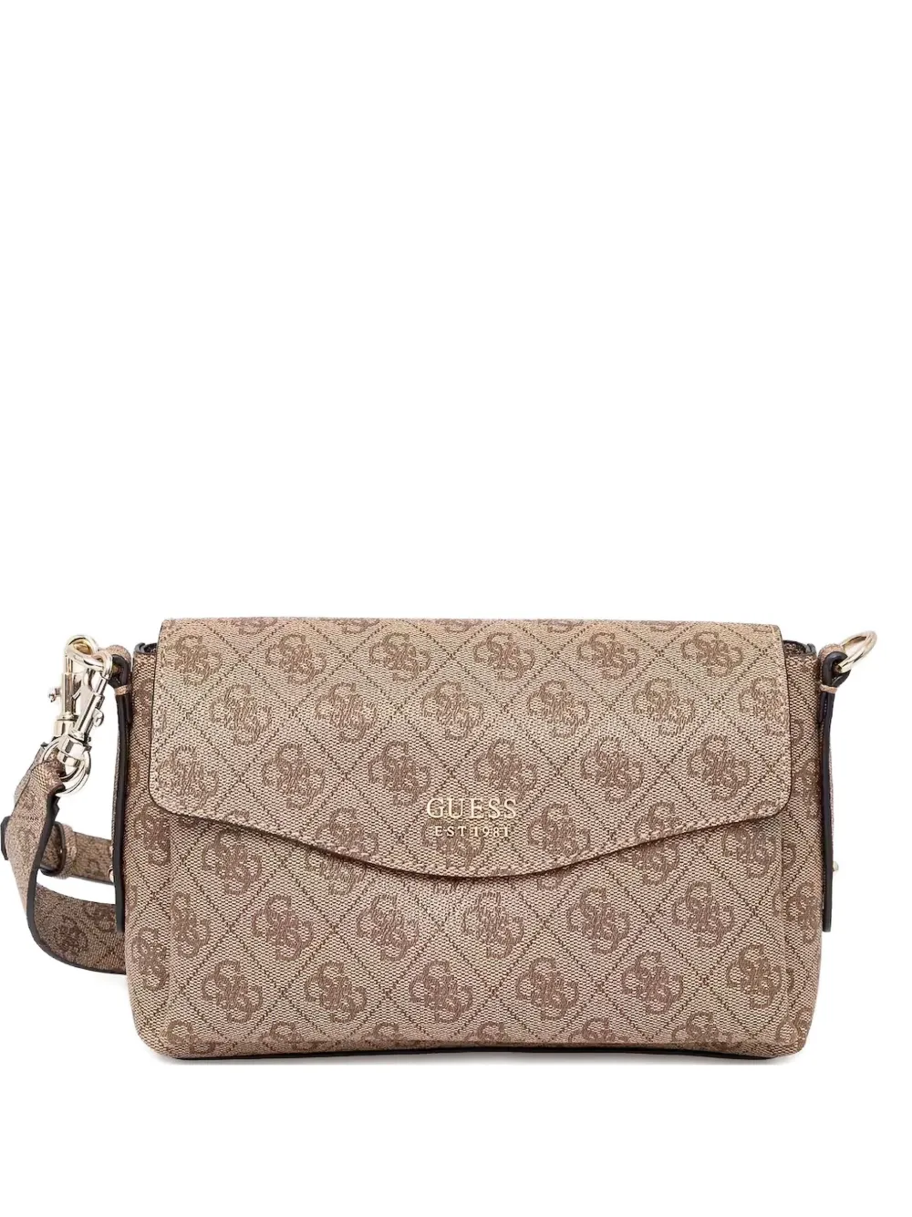 GUESS USA Brenton crossbody bag | Neutrals | Image 1