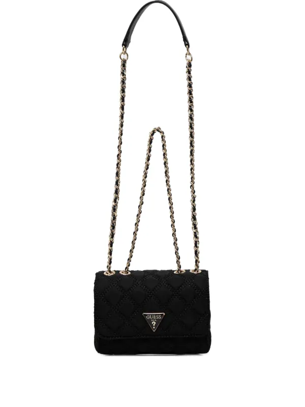 GUESS USA キルティング ショルダーバッグ | ブラック | FARFETCH JP GUESS USA キルティング ショルダーバッグ | ブラック | FARFETCH JP