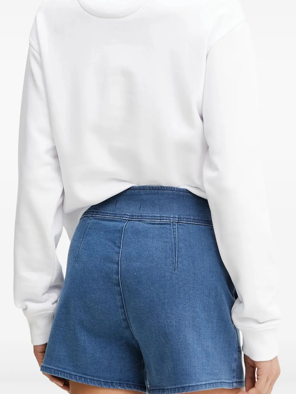 GUESS USA Spijkershorts met zijzakken Blauw