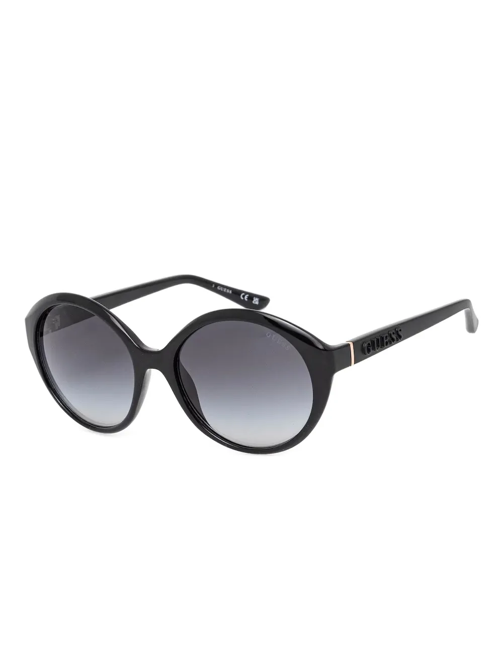 GUESS EYEWEAR Zonnebril met ovaal montuur - Zwart