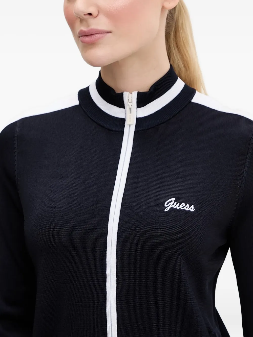 GUESS USA Sweater met rits Blauw