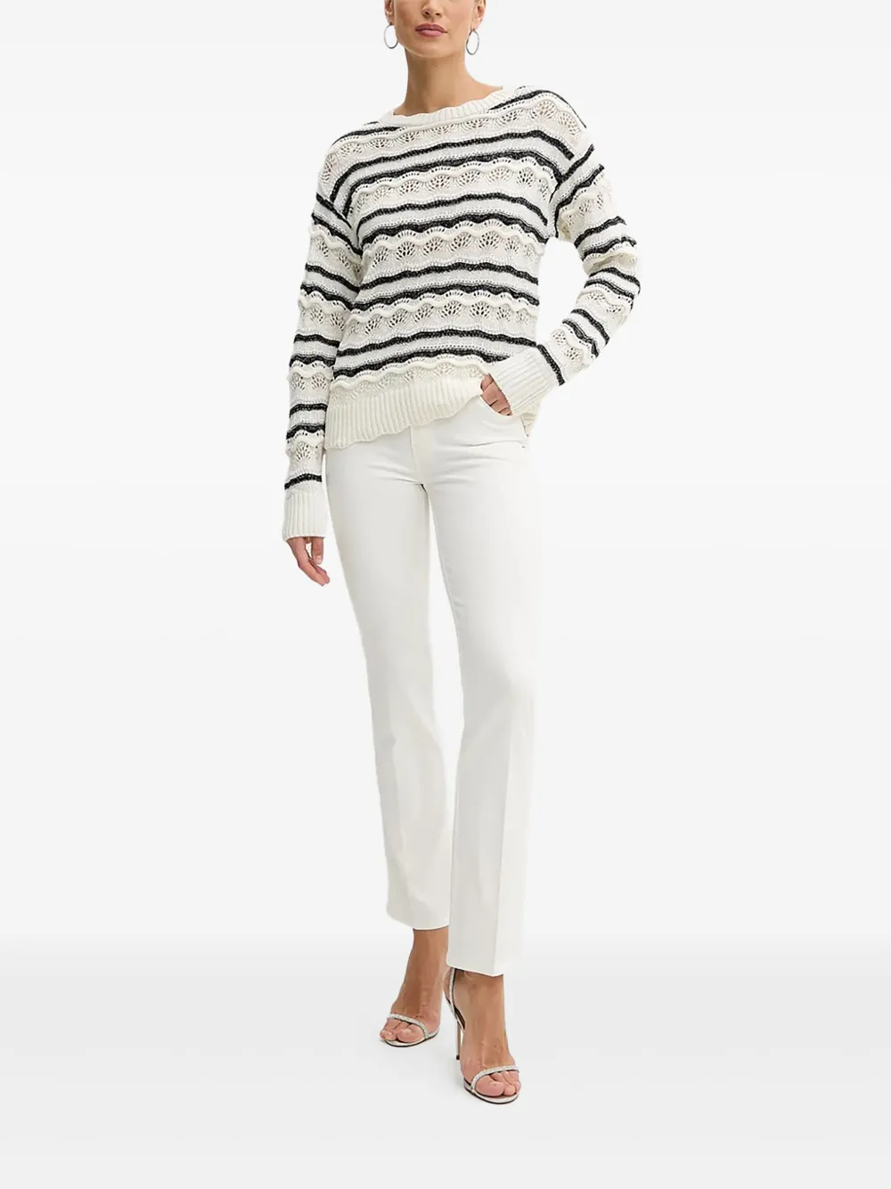 GUESS USA striped sweater | Neutrals | Image 1