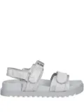 GUESS USA Fadison metallic-effect sandals - Silver
