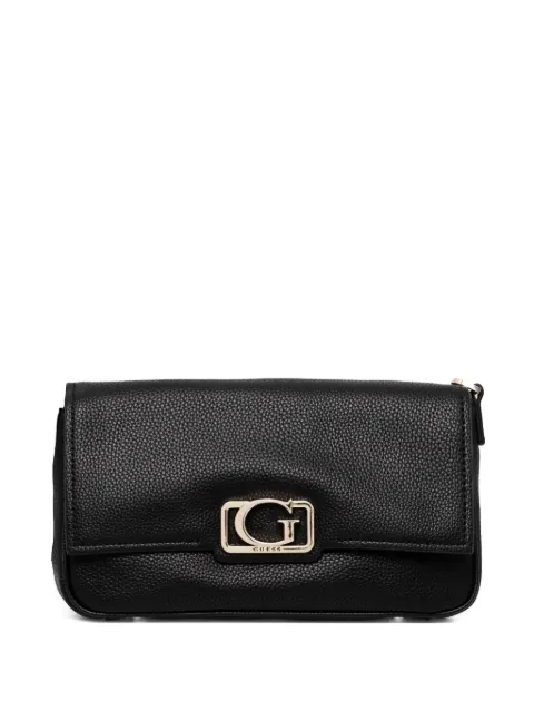 GUESS USA pebbled-leather shoulder bag