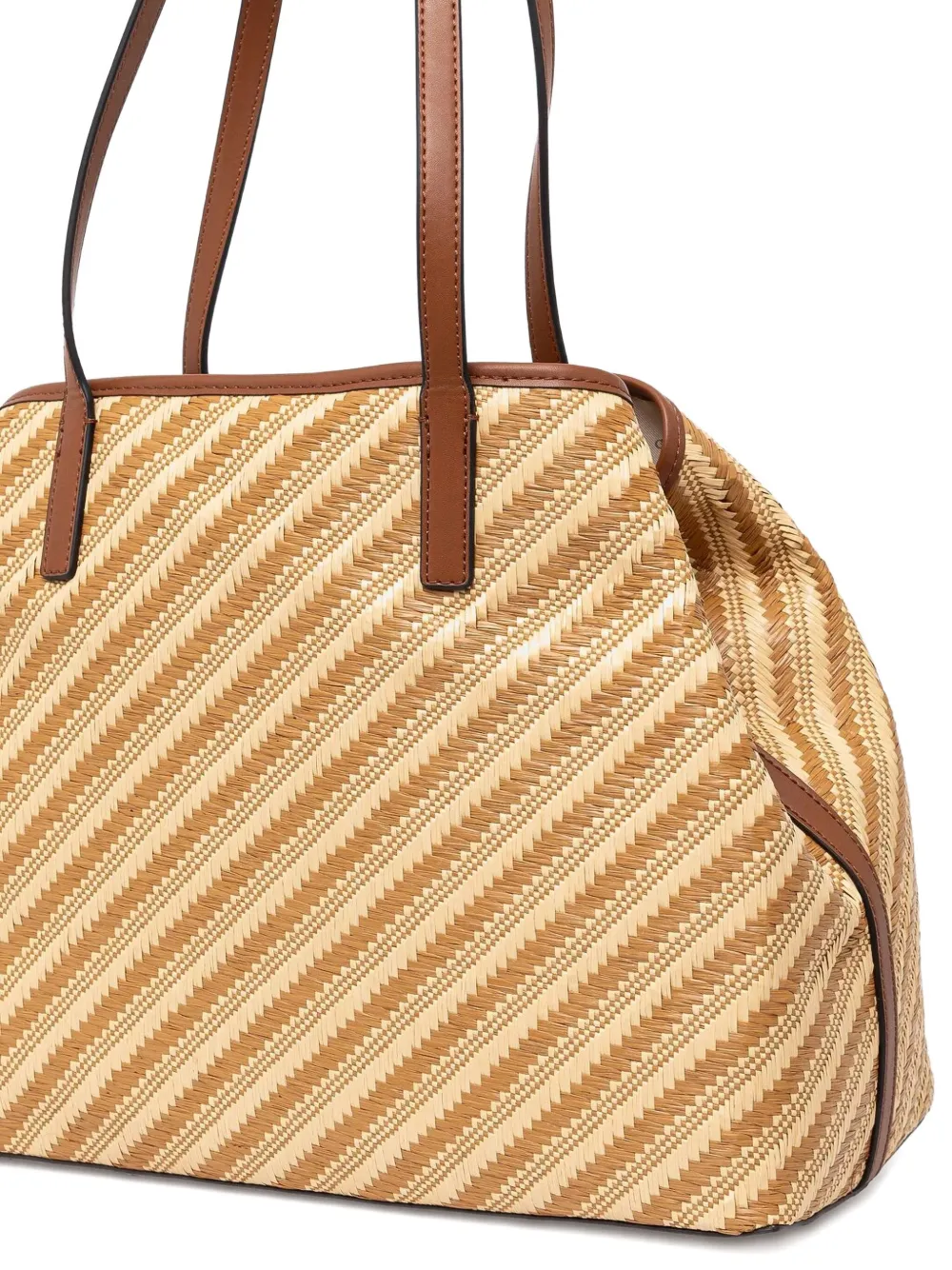 GUESS USA Geweven shopper Beige