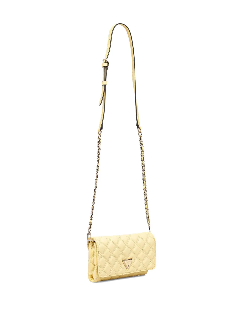GUESS USA Gewatteerde crossbodytas - Geel