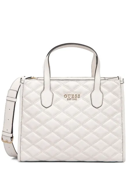 GUESS USA Tamsin quilted tote bag