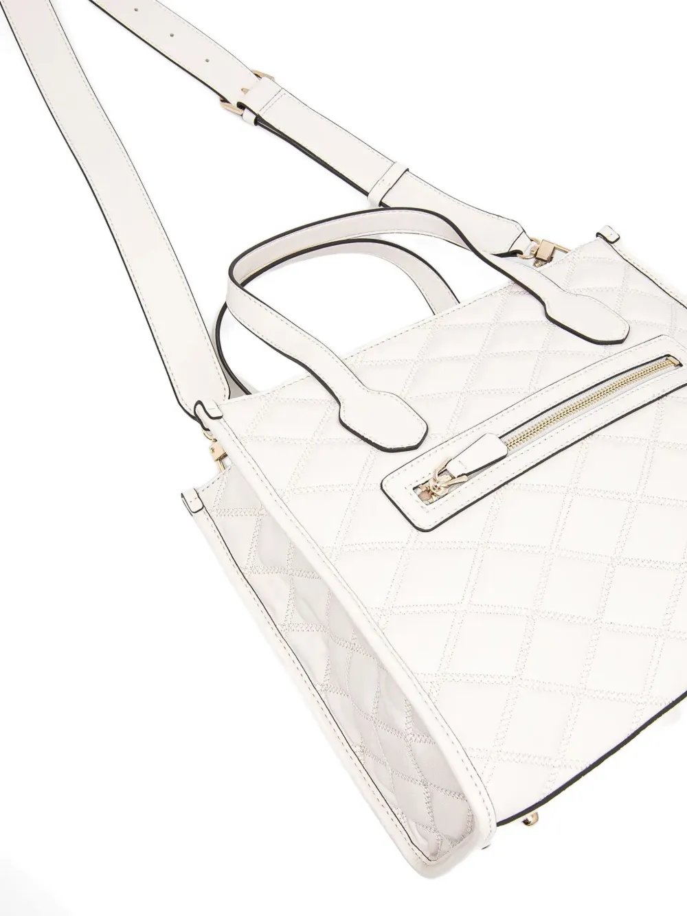 GUESS USA Tamsin gewatteerde shopper Wit
