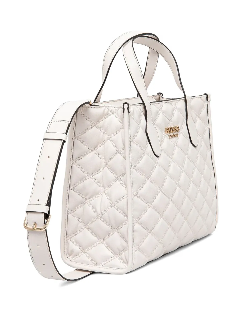 GUESS USA Tasmin shopper - Wit