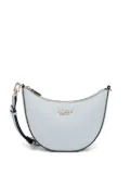 GUESS USA logo-lettering shoulder bag - Blue