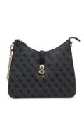 GUESS USA Zamira monogrammed shoulder bag - Grey