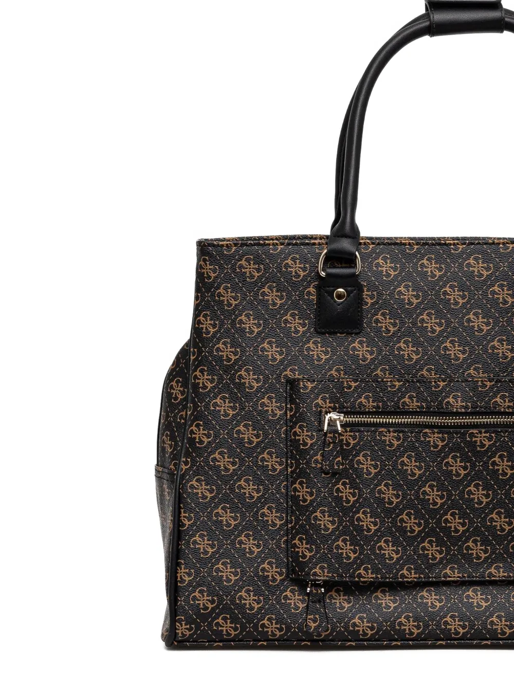 GUESS USA Shopper met logoprint Bruin