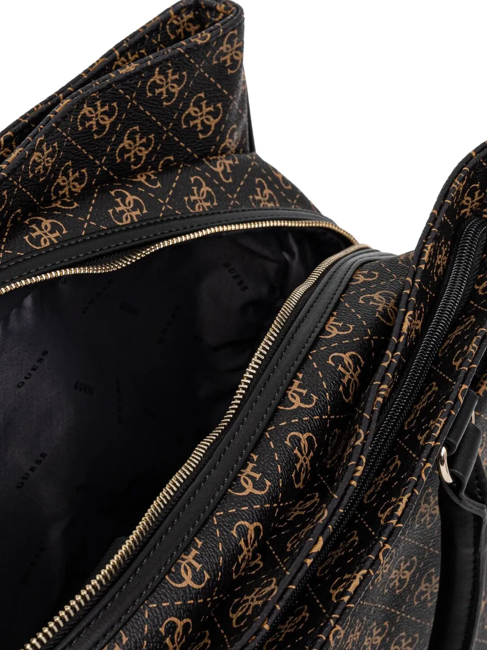GUESS USA Shopper met logoprint Bruin