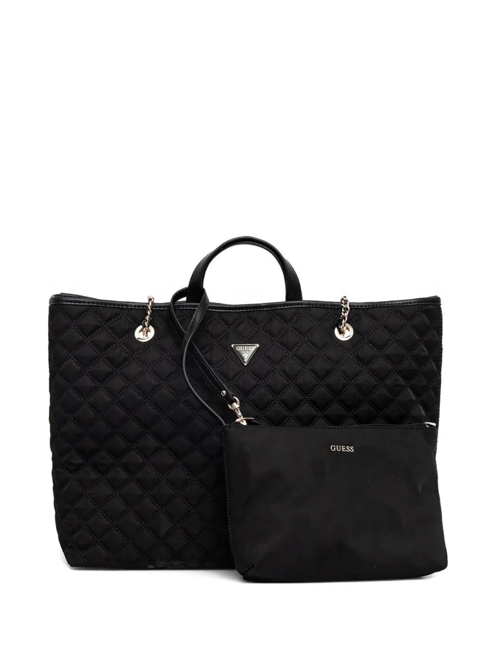 GUESS USA tote capitonada | negro | Image 1