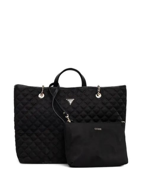 GUESS USA Giully quilted tote bag