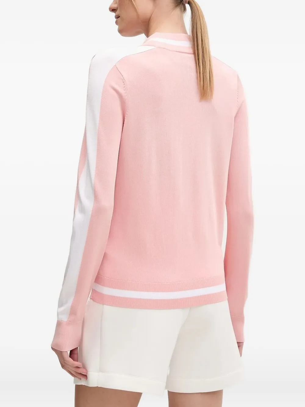 GUESS USA panelled zip-up cardigan | Fitted Jackets | Image 2