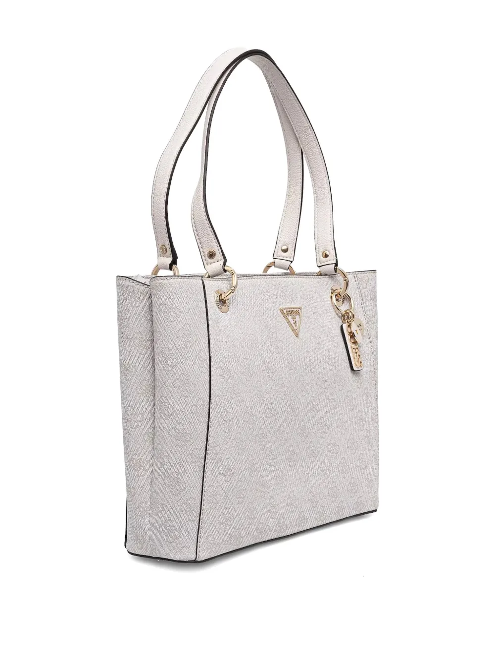 GUESS USA Shopper met logo-reliëf - Wit