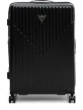 GUESS USA ridged hard-shell trolley - Black