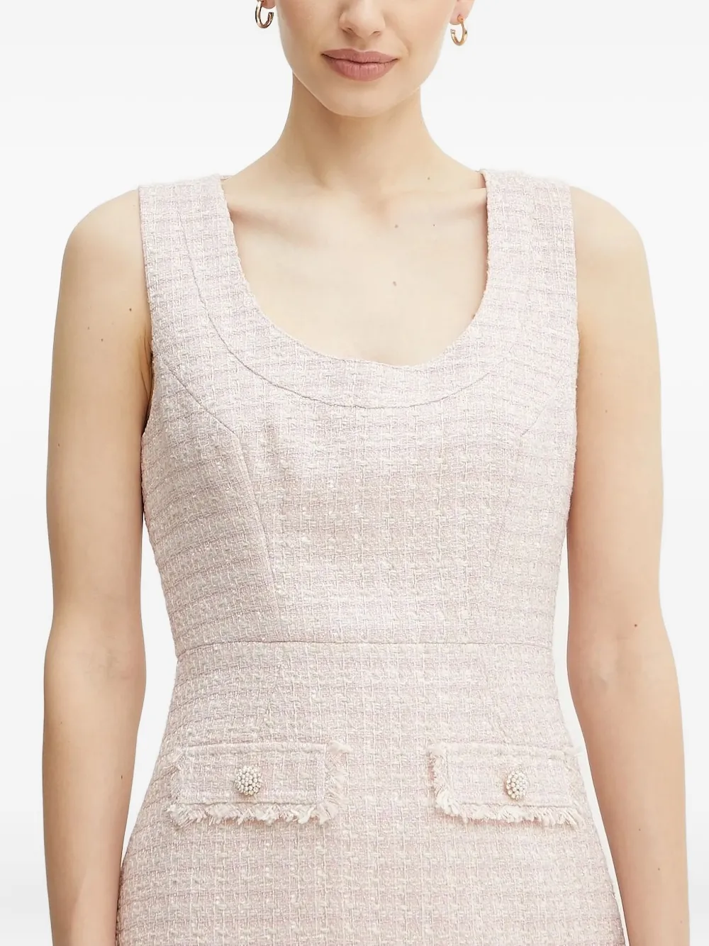 GUESS USA tweed mini dress Roze