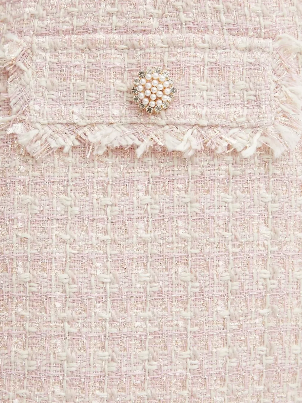 GUESS USA tweed mini dress Roze