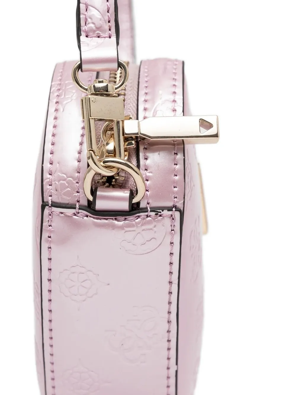 Guess Usa Arnela Heart-shaped Cross Body Bag In Pink