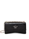 GUESS USA Gerty logo-debossed cross body bag - Black