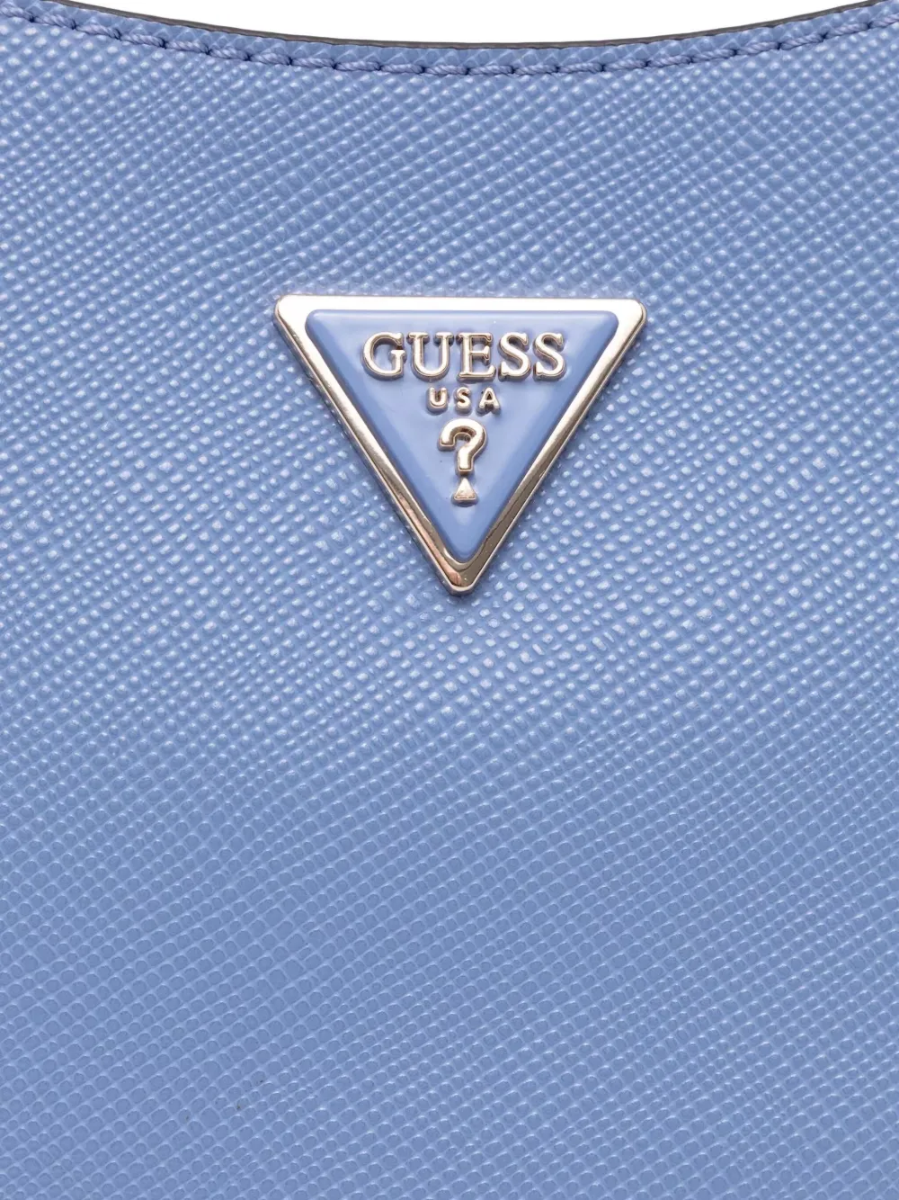 GUESS USA Saffiano leren schoudertas Blauw