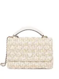 GUESS USA Giully textured cross body bag - Gold