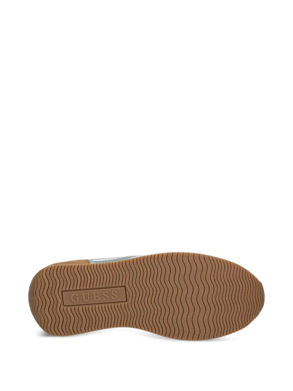 GUESS USA Sneakers met suède vlakken Wit
