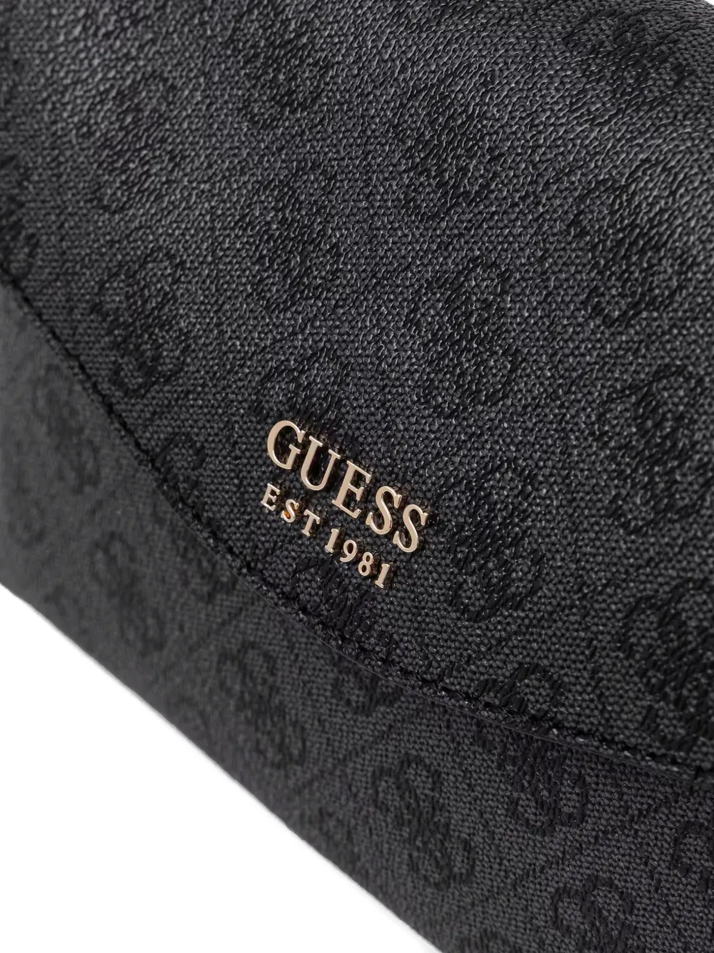 GUESS USA Crossbodytas met monogramprint Zwart