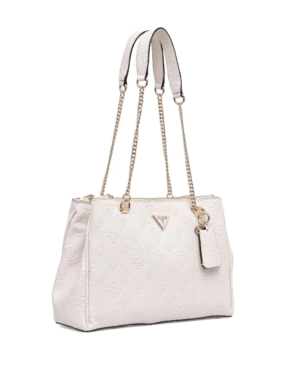 GUESS USA Schoudertas met logo-reliëf - Wit