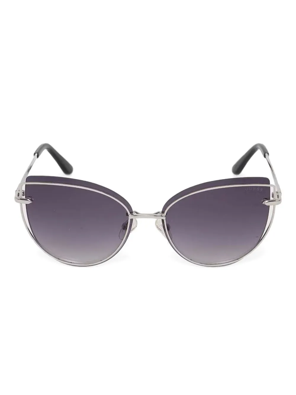 GUESS EYEWEAR キャットアイ サングラス - シルバートーン GUESS EYEWEAR キャットアイ サングラス - シルバートーン