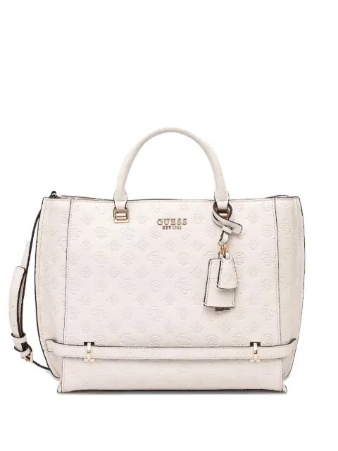 GUESS USA Zarela monogram-debossed tote bag
