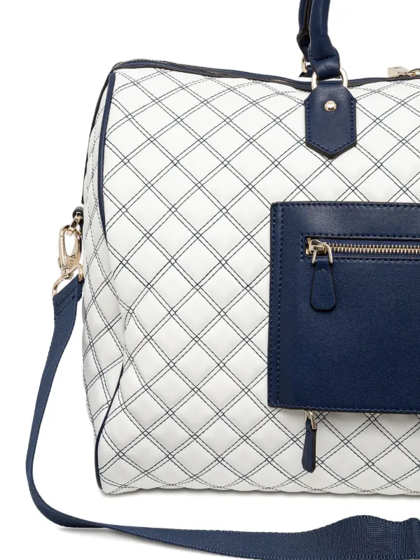 GUESS USA Cruise Vibe Luggage Bag White FARFETCH JO