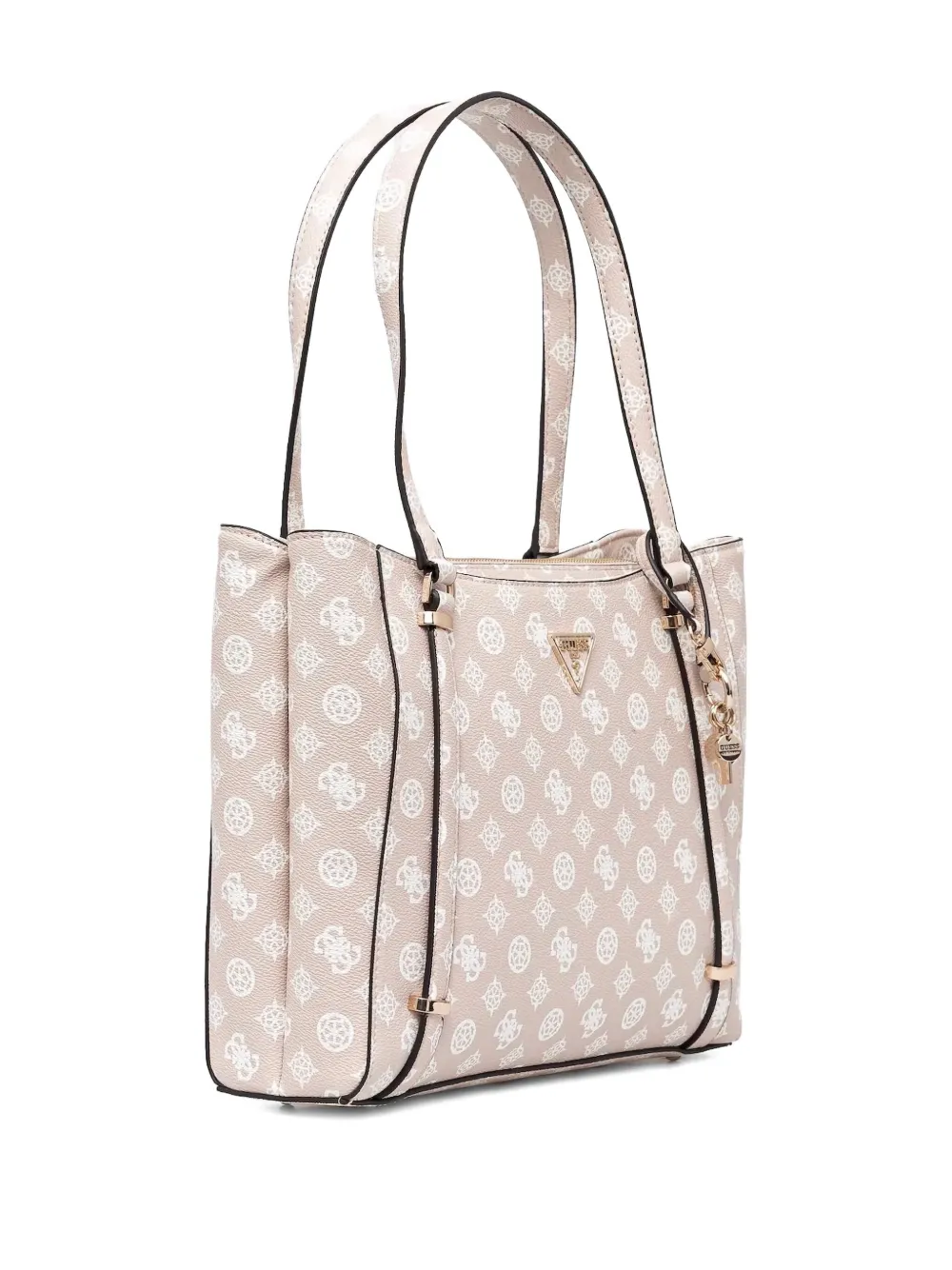 GUESS USA Shopper met monogram Beige